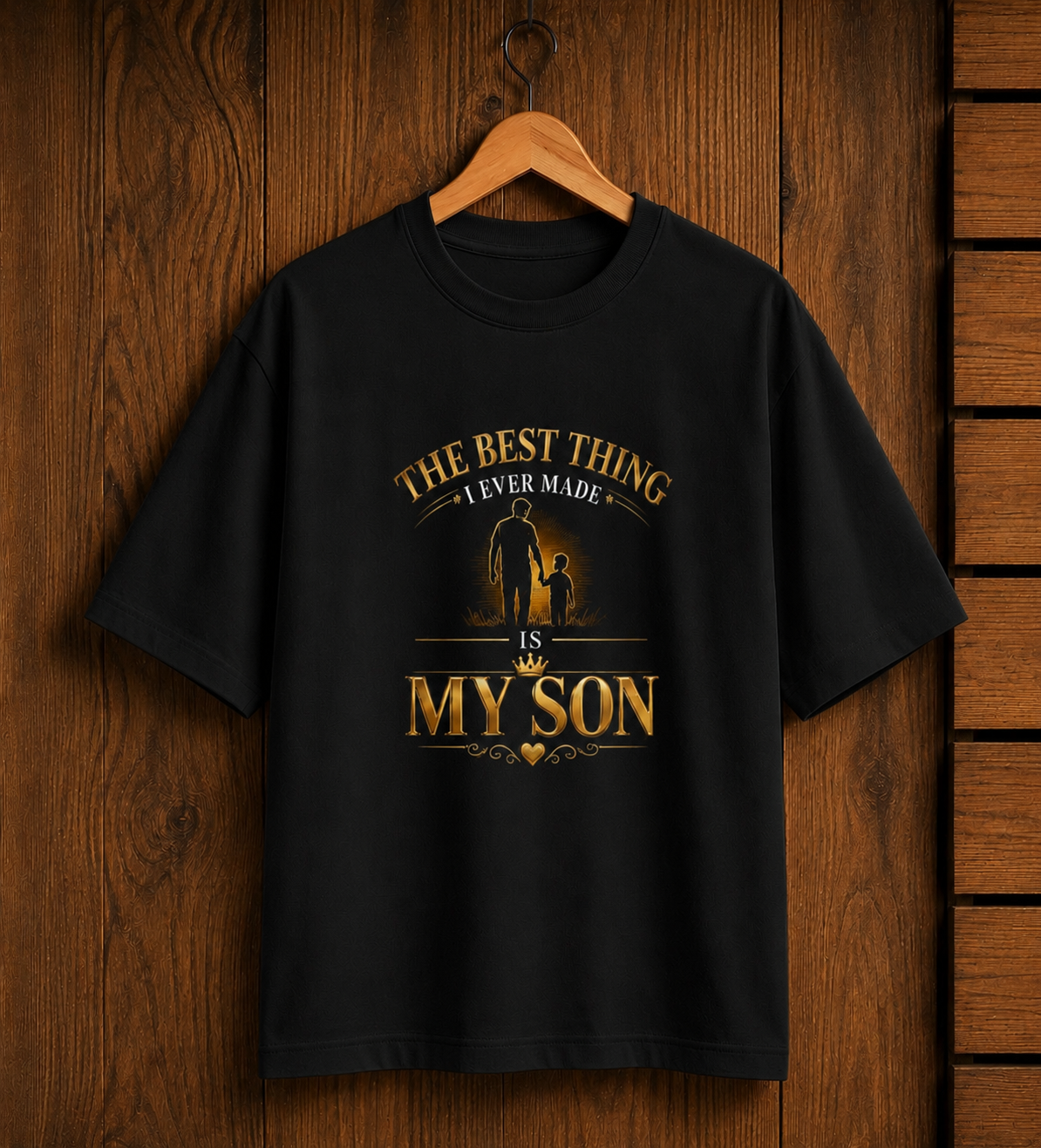 Oversized Father’s Greatest Gift T-shirt