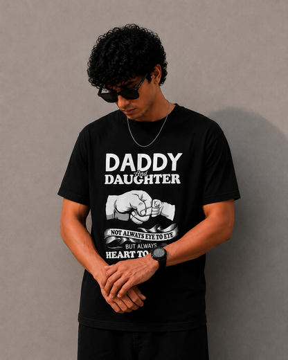 Daddy & Daughter Heart To Heart T-Shirt