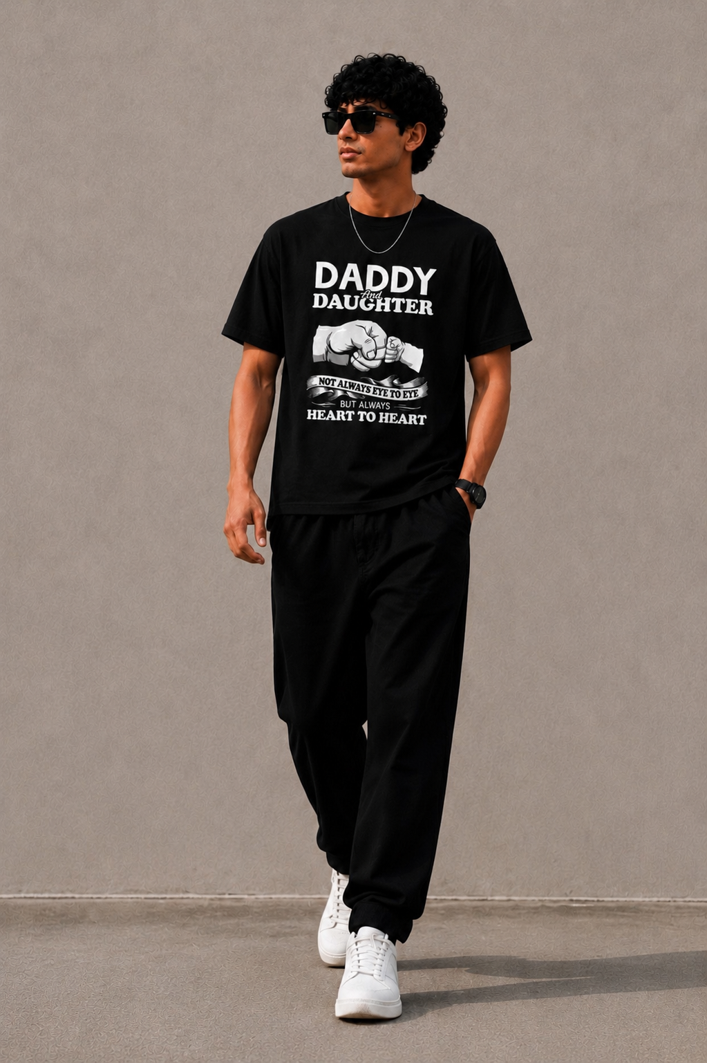 Daddy & Daughter Heart To Heart T-Shirt