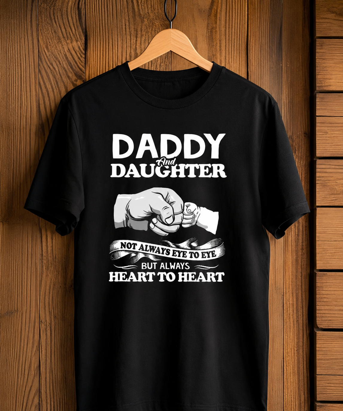 Daddy & Daughter Heart To Heart T-Shirt