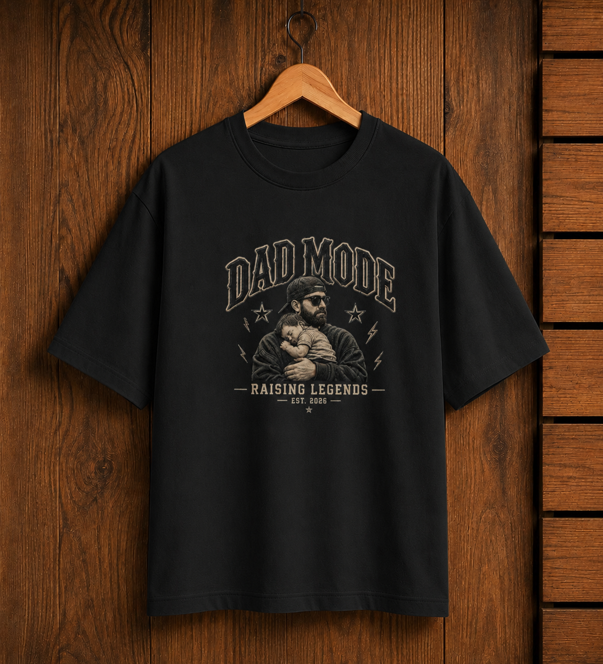 Oversized Cool Dad Mode T-Shirt
