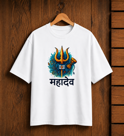 Oversized Shiv Shakti T-Shirt